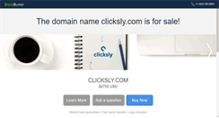 Desktop Screenshot of clicksly.com